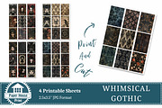 Whimsical Gothic Mixed Media Papers, an Illustration by NiiiNArt (Thumbnail 8 of 8)