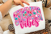Preppy Summer Vibes Png, an Illustration by CreationArt (Thumbnail 4 of 5)