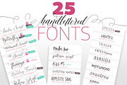 BIG BUNDLE for Templett & Corjl, a Script Font by Blessed Print (Thumbnail 3 of 58)