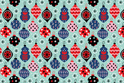 Christmas decorations pattern set, a Pattern Graphic by NataKa (Thumbnail 7 of 15)
