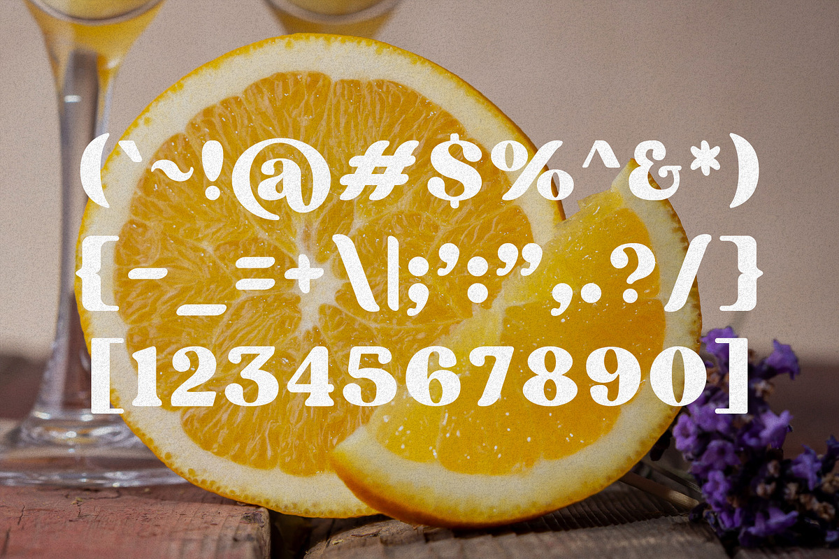 Mimosa - Modern Retro Typeface, a Sans Serif Font by HipFonts (Photo 7 of 7)