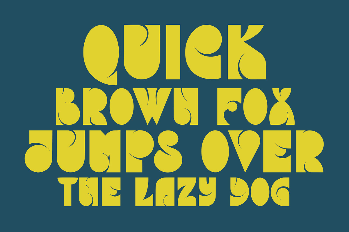 Apocent Experimental Display Font, a Symbol Font by Maulana Creative (Photo 5 of 7)