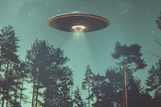 97 UFO objects flying in the sky, a Transportation Photo by Handmadefont (Thumbnail 13 of 101)