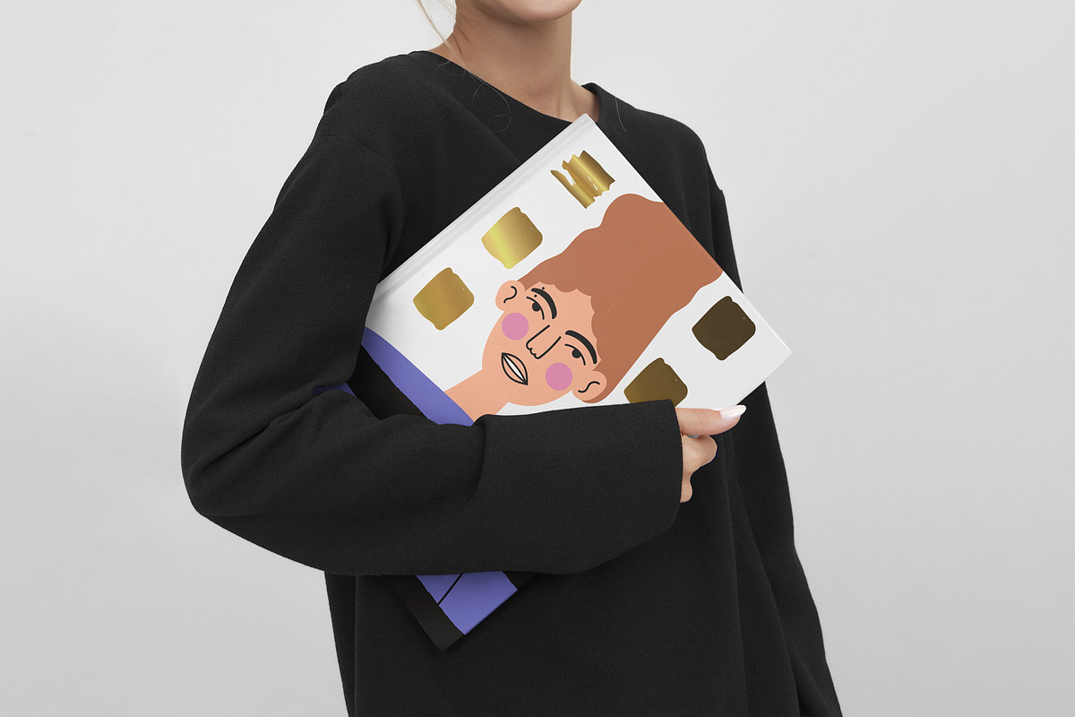 Women. Vector and raster graphics., a Person Illustration by Oliana Moroz (Photo 14 of 19)