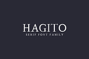 Hagito Serif Font Family Pack, a Serif Font by Creativetacos (Thumbnail 1 of 5)