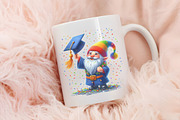 Graduation Gnome Clipart, an Illustration by RobertsArt (Thumbnail 6 of 7)