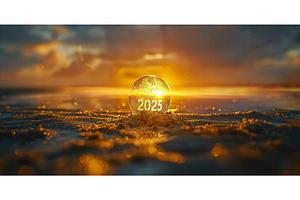 Abstract New Year background with, a Nature Photo by Lermont51