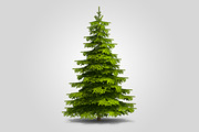 CUT OUT CHRISTMAS TREE, a Product Mockup by 3DSTORE (Thumbnail 2 of 4)