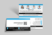 Folded Business Card Vol-2, a Business Card Template by SR Design (Thumbnail 1 of 6)