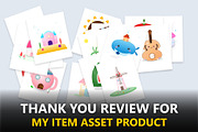100 Asset Cute House Kawaii, a Decorative Illustration by Eka Design (Thumbnail 5 of 5)