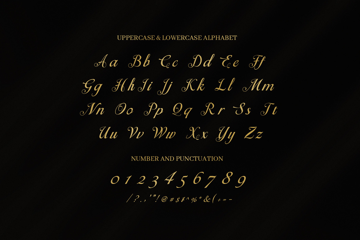 Monica Elegant Script Font, a Script Font by Elegant Font (Photo 6 of 8)