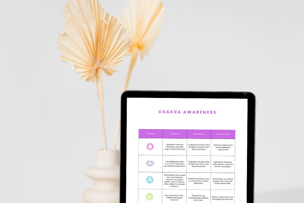 Chakra Awakening Planner, a Marketing Template by Brand Your Biz Co. (Photo 2 of 11)