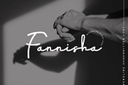 Fannisha | Monoline Font, a Handwritten Font by MustofaCreative (Thumbnail 1 of 6)