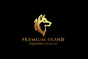 Premium Wolf Logo & Mock-Up - Vector, a Branding & Logo Template by Multiple (Thumbnail 5 of 5)