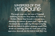 Chapman House - Fantasy Typeface, a Serif Font by HipFonts (Thumbnail 3 of 8)