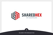 Shared Hex Logo Template, a Branding & Logo Template by LOGOMAGINE (Thumbnail 13 of 16)