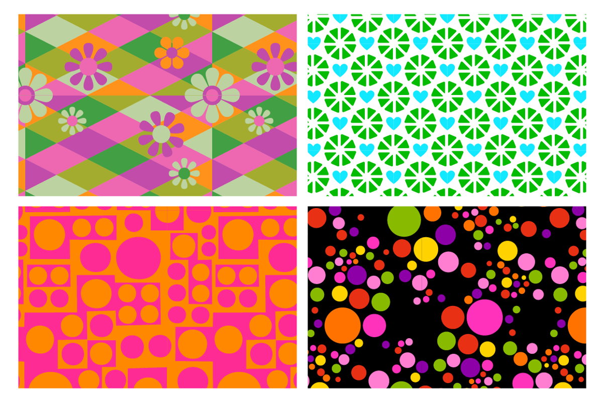60's Fever, a Pattern Graphic by fontalicious (Photo 3 of 8)