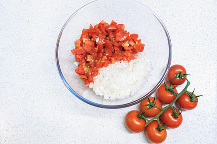 Diced Tomato and Onion