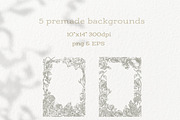 Vintage Botanical Floral - Clipart, a Decorative Illustration by BlumenSoul (Thumbnail 6 of 10)