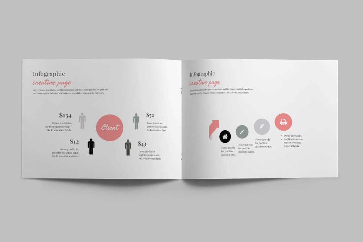 FASHION DESIGN - A5 Brochure, a Brochure Template by Shafura (Photo 15 of 15)