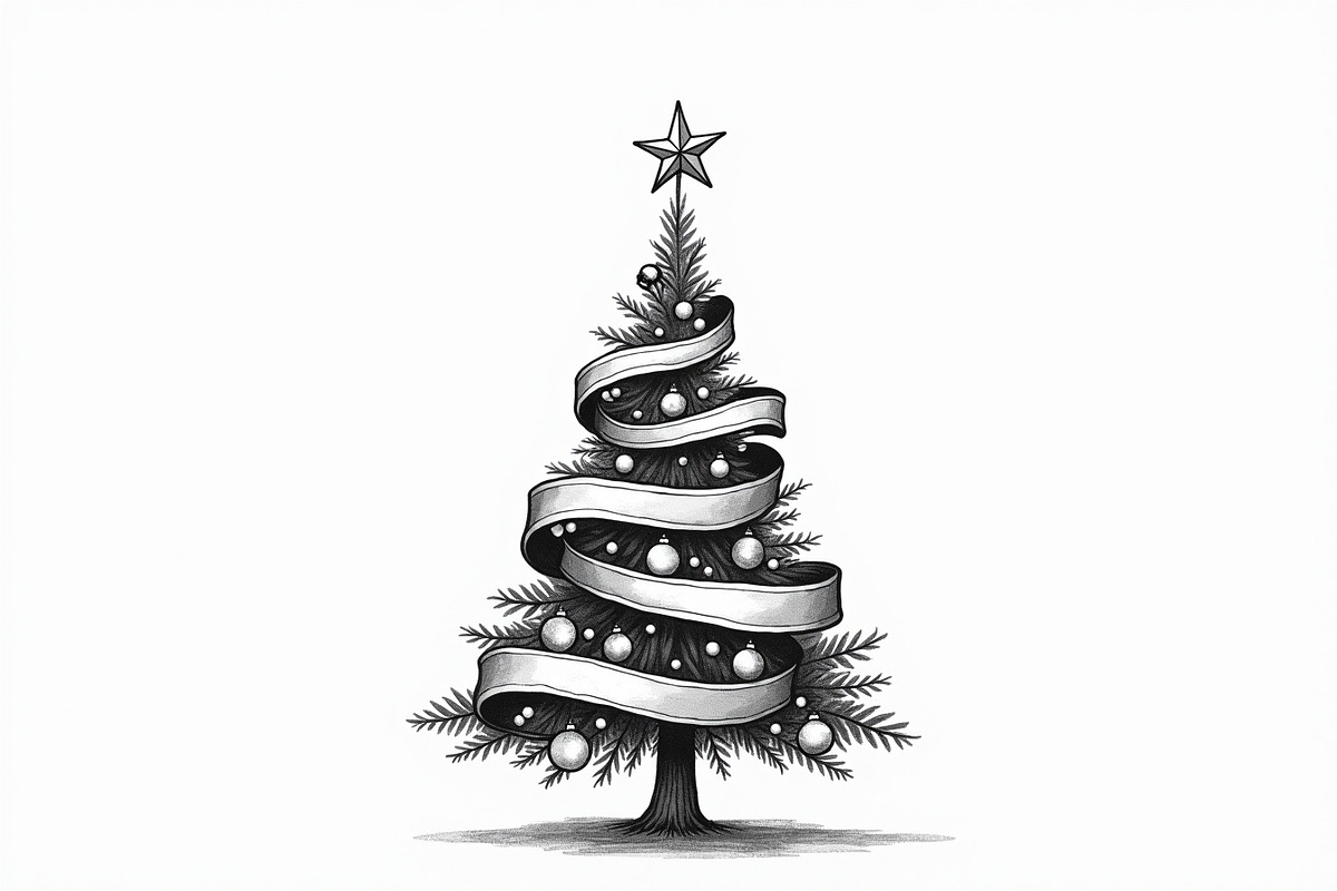 Holiday Window Christmas Tree Bundle, an Illustration by Amazin_art (Photo 15 of 21)