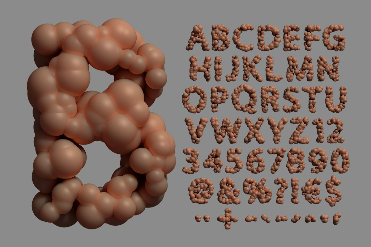 Metaskin Font, a Font by Handmadefont