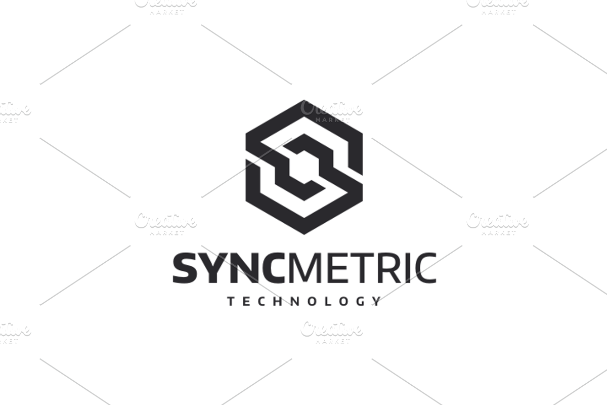 Sync metric - Letter S Logo, a Branding & Logo Template by yopie