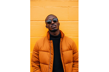 Man wearing orange jacket and, a Person Photo by Lermont51