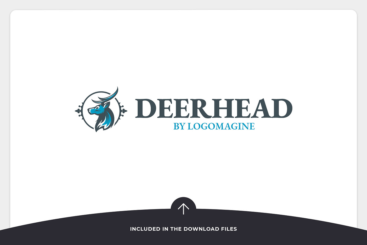 Deer Head Logo Template, a Branding & Logo Template by LOGOMAGINE (Photo 14 of 16)