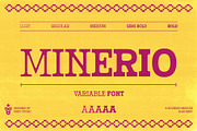 Minerio – Rounded Mexican Slab Font, a Slab Serif Font by Drizy (Thumbnail 3 of 10)