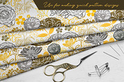 Floral Procreate Stamp Brushes 7, a Brushes & More by DeloresArt (Thumbnail 11 of 12)