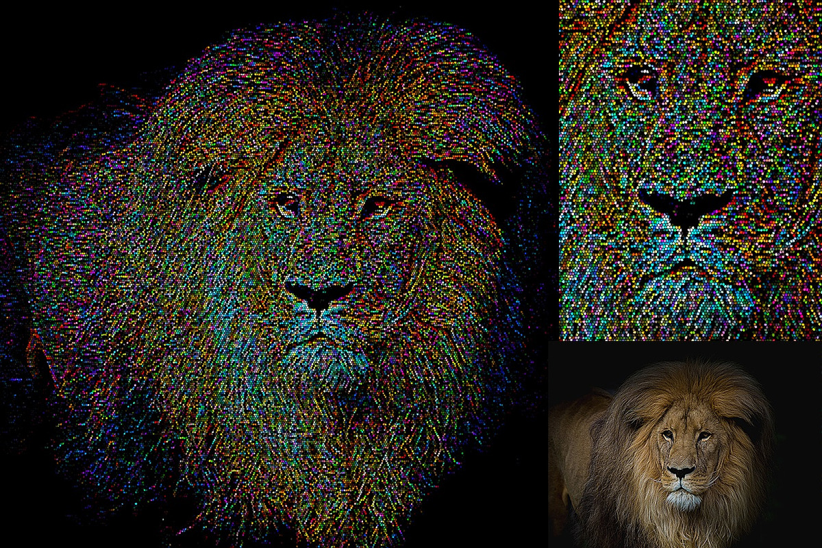 Colorful Pixel Art Action, an Action Add-On by MRI STUDIO (Photo 3 of 14)