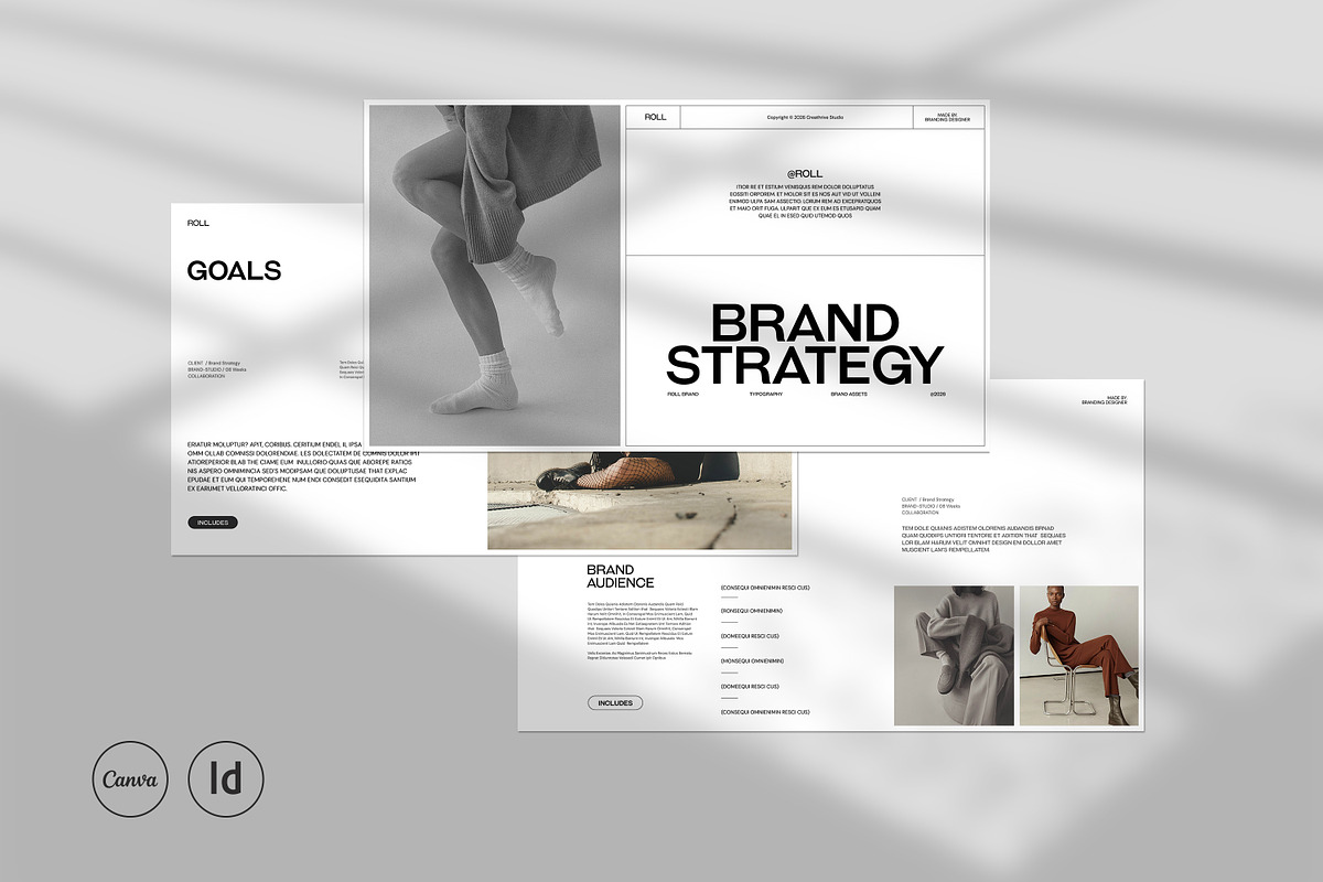 ROLL | Brand Strategy, a Presentation Template by creathrivestudio (Photo 7 of 13)