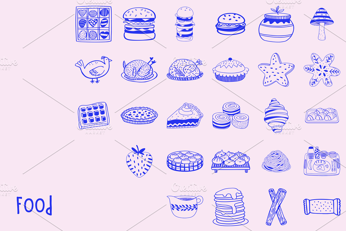 1001 Cute Doodles Bundle, an Object Illustration by Danil Polshin (Photo 26 of 65)