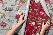 Seamless Floral Patterns And Motifs, a Pattern Graphic by LEAFure (Thumbnail 9 of 10)