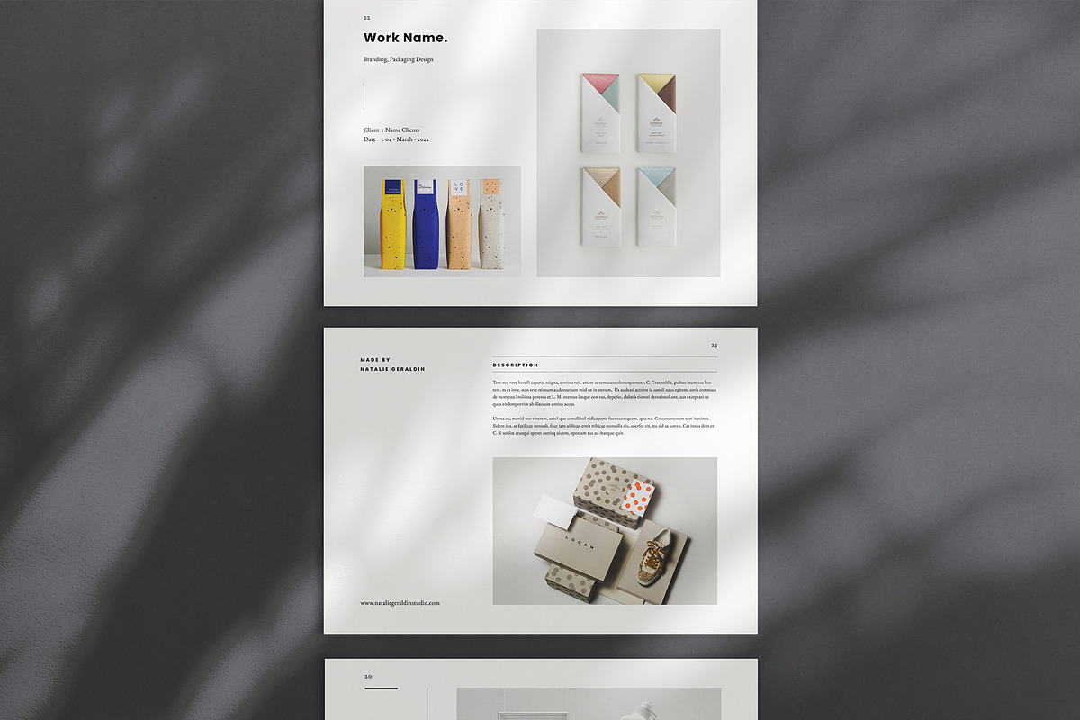 Design Portfolio and Resume, a Brochure Template by Occy Design (Photo 10 of 12)