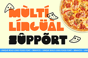 Bravco - Unique Bold Logo Food Font, a Handwritten Font by Sensatype (Thumbnail 12 of 12)
