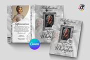 Elegant Canva Obituary Template, a Brochure Template by Protech Design ENT (Thumbnail 1 of 9)