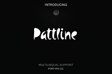 Pattline font - Wordart