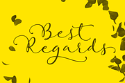 Rose of Baltimore - SALE - 70% OFF!, a Script Font by StereoType (Thumbnail 3 of 6)