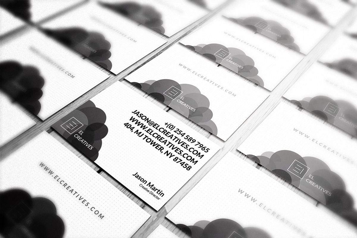 Creative Circles Business Card, a Business Card Template by bouncy (Photo 3 of 4)
