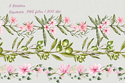 Adriatic Garden Watercolor Set, a Decorative Illustration by Aurella Art (Thumbnail 13 of 16)