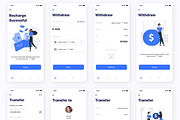 Kard | e-Wallet Finance App M Ui Kit, an App Template by Capi Product (Thumbnail 9 of 11)