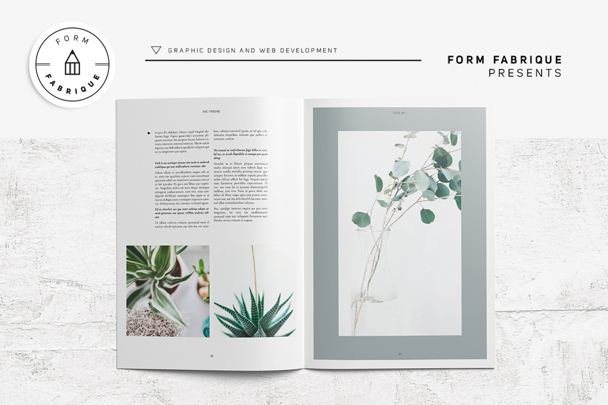 Tribune Magazine, a Magazine Template by Form Fabrique (Photo 17 of 20)
