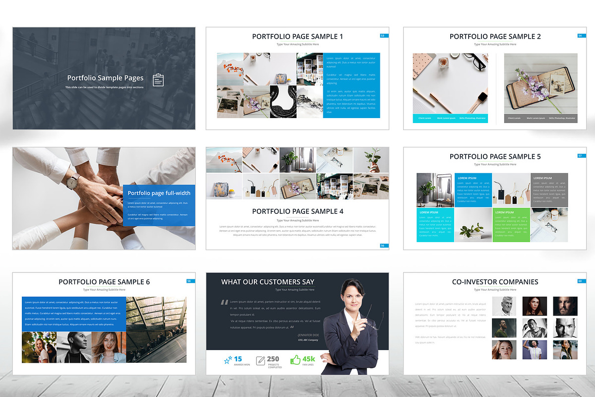 Multipurpose Powerpoint Template, a Presentation Template by pallabip (Photo 10 of 23)