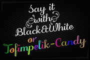 Tofimpelik-Candy & Fruits, a Script Font by glukfonts (Thumbnail 7 of 7)