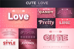 Bundle 100 Editable Text Effects