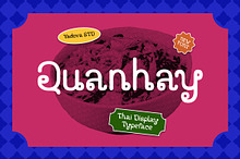 Quanhay Thai Display Typeface Font