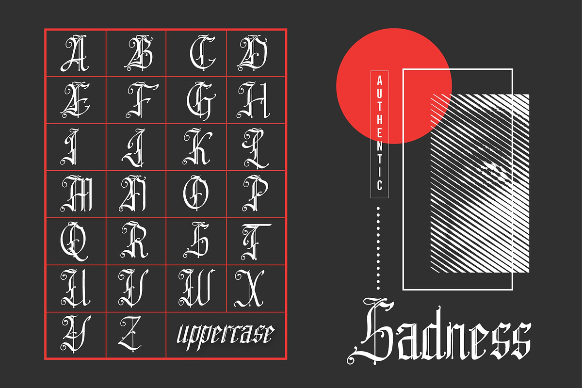 Belingal | Classic Blackletter, a Blackletter Font by Denustudios (Photo 11 of 14)