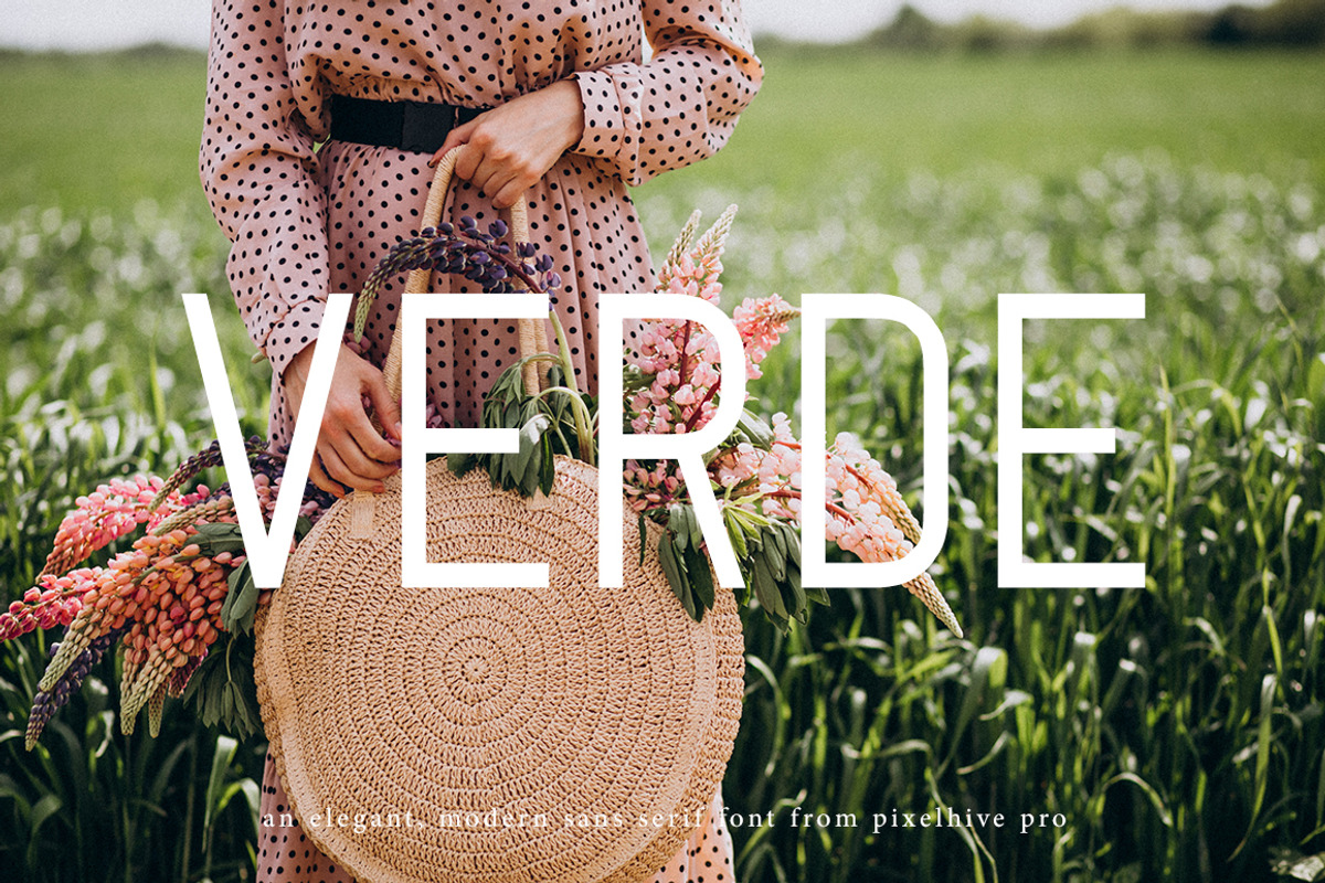Verde Elegant Modern Font, a Sans Serif Font by PixelHive Pro (Photo 13 of 14)